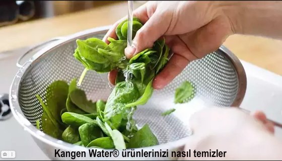 Kangen Water® Gıda Temizleme